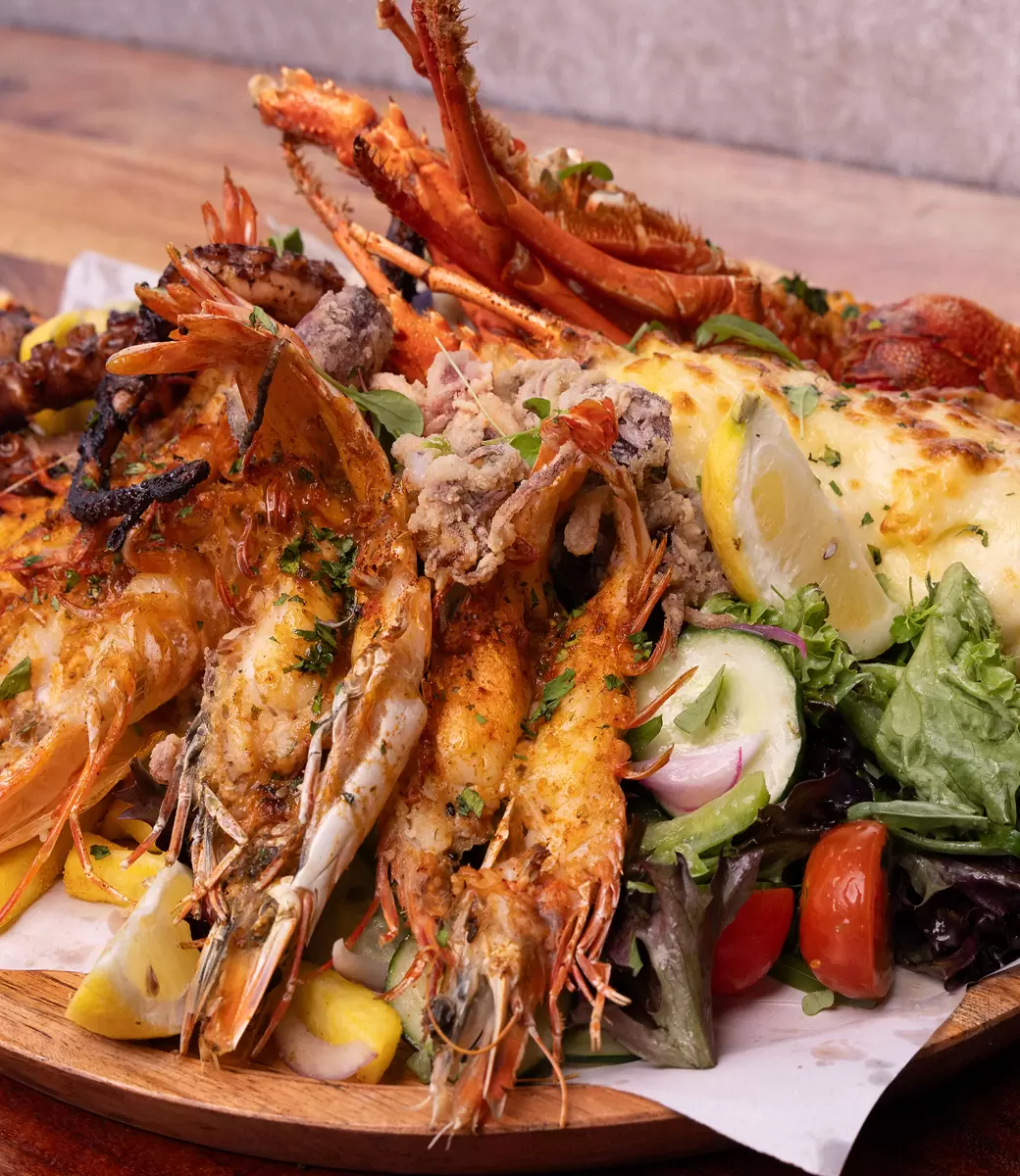 Live Lobster Platter