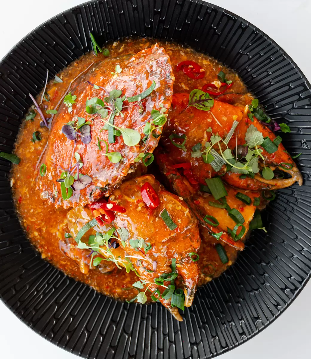 Singapore Chilli Mud Crab